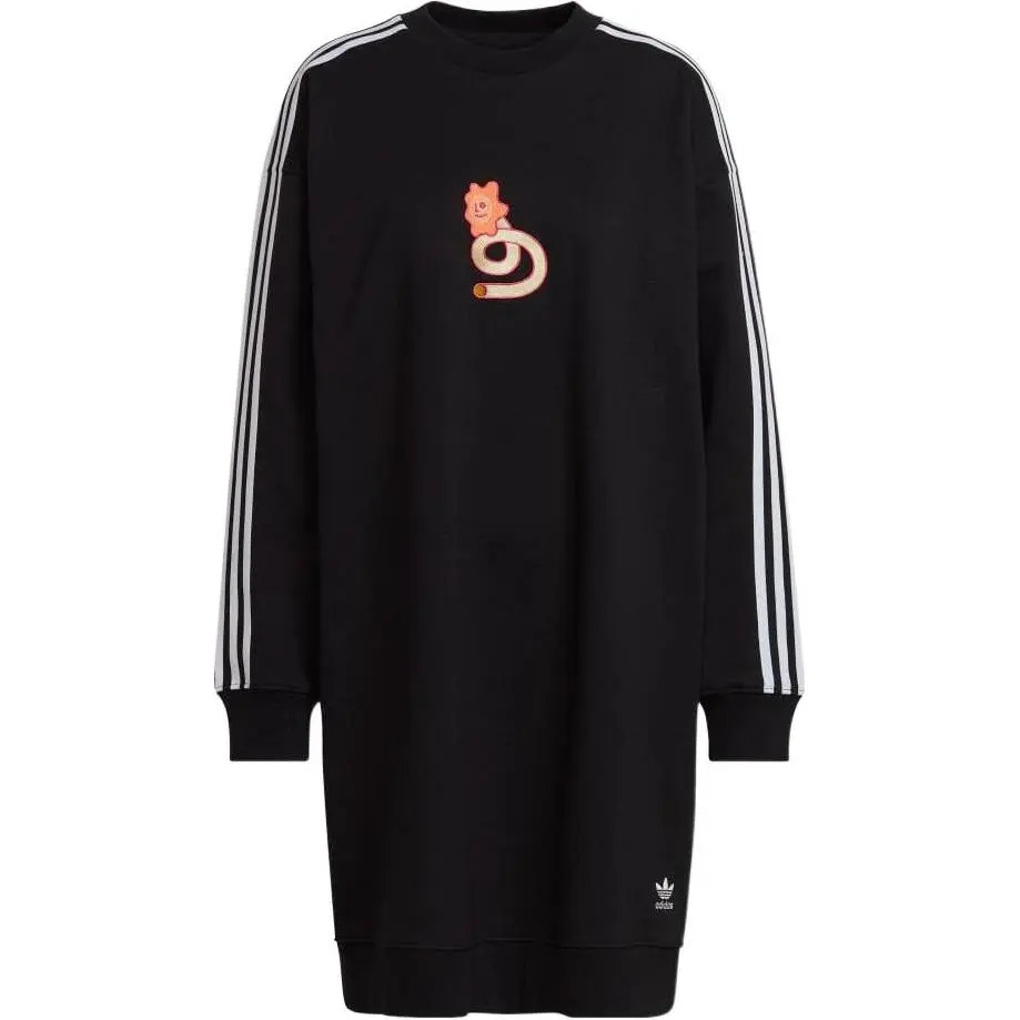 Adidas Originals Long Sleeved Dress Women's Black