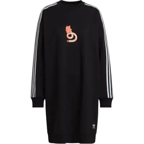 Adidas Originals Long Sleeved Dress Women's Black