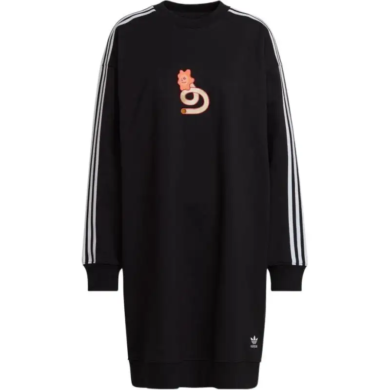 Adidas Originals Long Sleeved Dress Women's Black