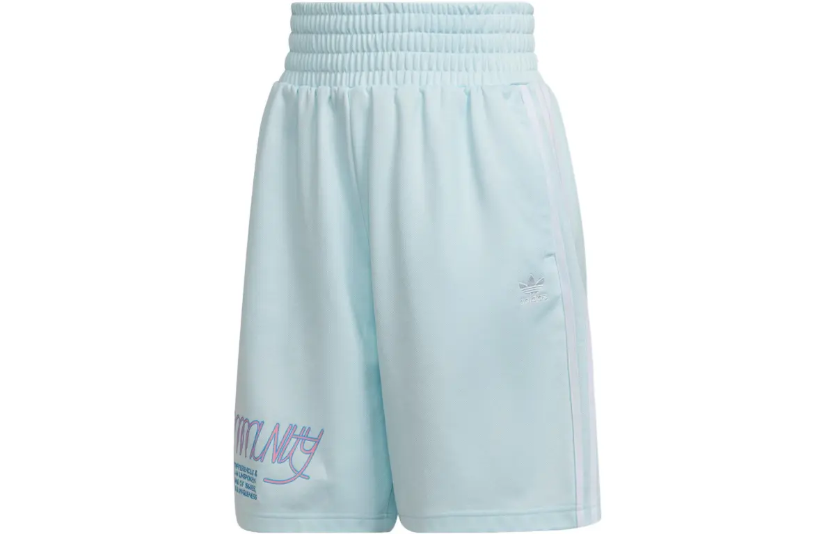Adidas Originals Casual Shorts Women's Sky Blue Moderate