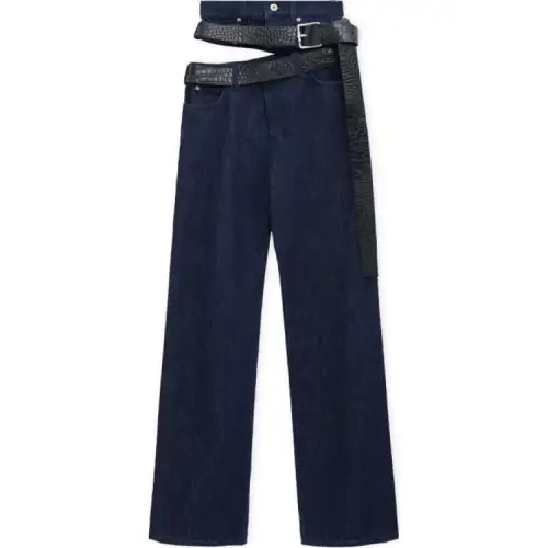 LOEWE SS25 Jeans Women's Indigo