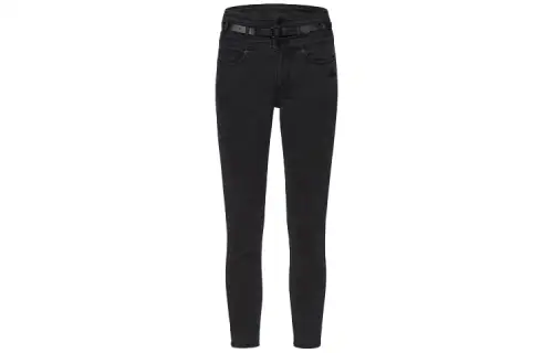 EVISU Jeans Women's Black Moderate Slim Fit Pants