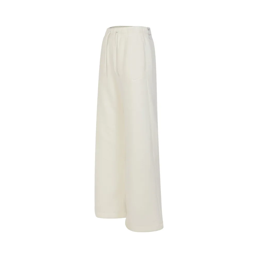 Nike Knitted Sweatpants Women's Sail White Moderate Wide Leg Pants