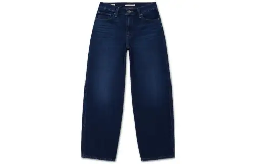 Levis Jeans Women's Blue Moderate Straight Fit Pants