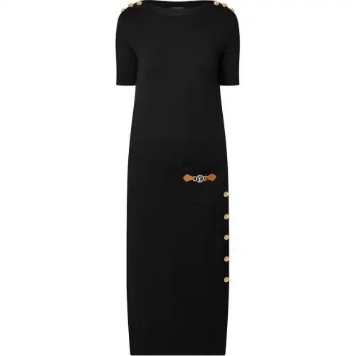 LOUIS VUITTON Dauphine Tab Knit Maxi Dress