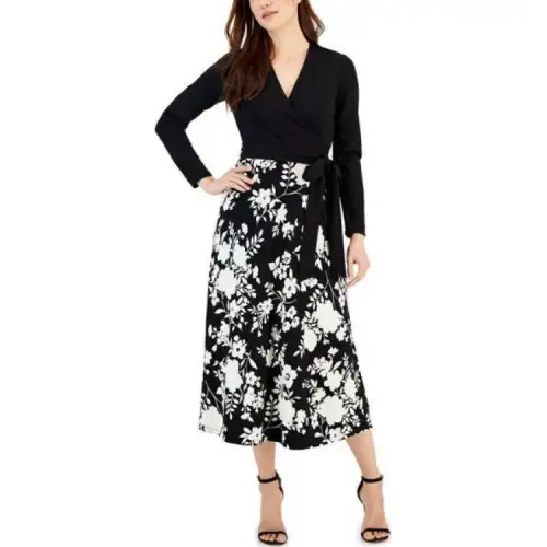 Burberry Long Sleeved Dress Women's Black