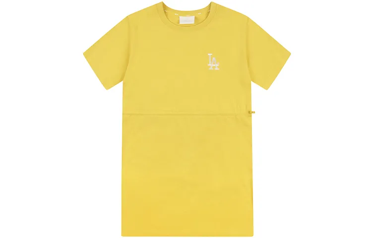 MLB Short Sleeved Dress Women's Yellow