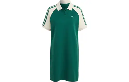 Adidas Originals Short Sleeved Dress Women's Dark Green