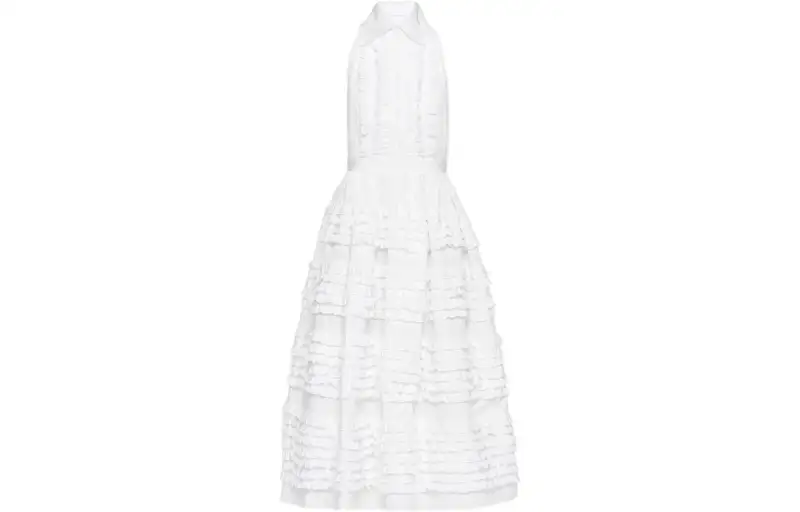 PRADA Sleeveless Dress Women's White