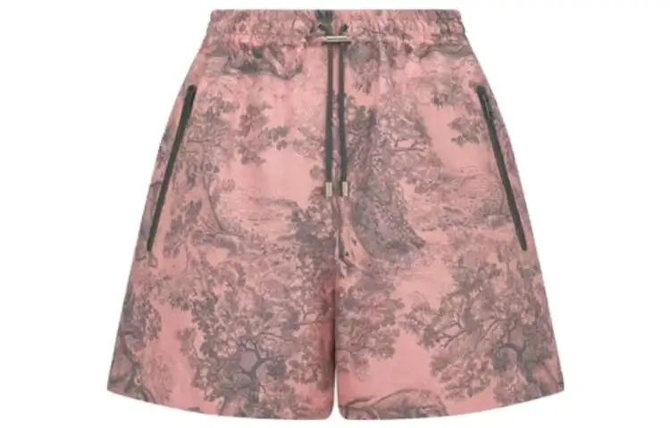 DIOR Casual Shorts Women's Pink Moderate