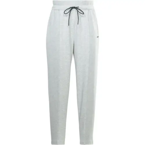 Reebok Knitted Sweatpants Women's Light Gray Moderate Skinny Pants