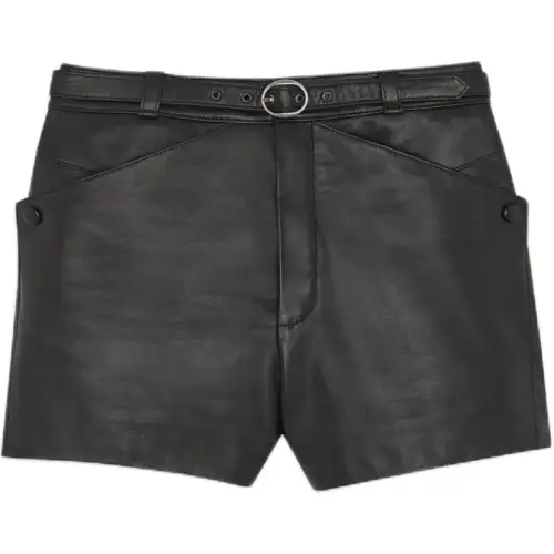 SAINT LAURENT FW22 Shorts Women's Black
