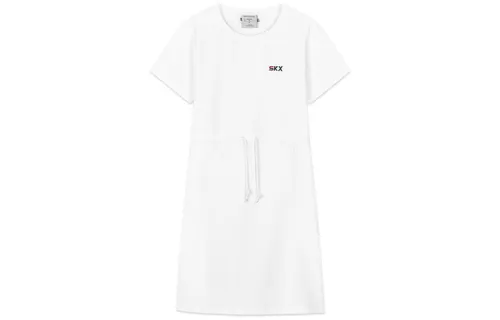 Skechers A-Line Skirt Dress White