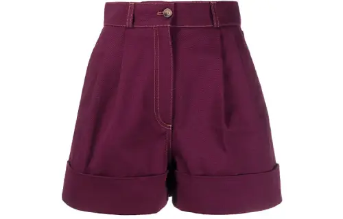 MIU MIU Casual Shorts Women's Purple Moderate