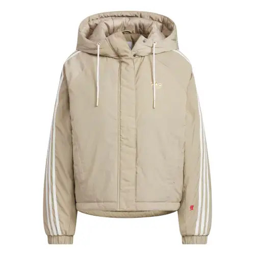 Adidas Originals CNY W JACKET PA Puffer Jacket Women's Shadow Khaki Brown
