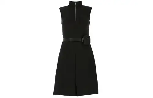 PRADA Sleeveless Dress Women's Black