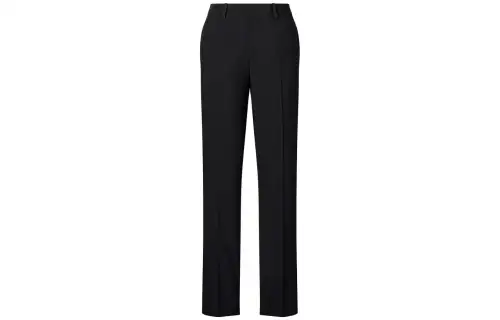 UNIQLO Suit Pants Women's Black Moderate Straight Fit Pants