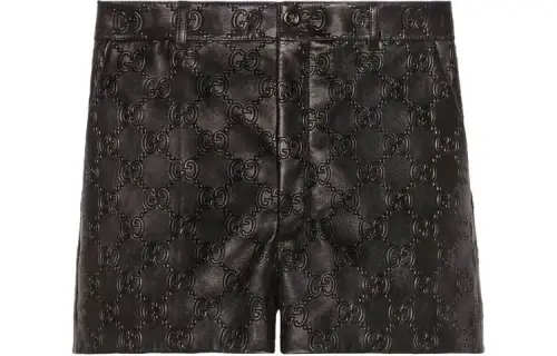 GUCCI Casual Shorts Women's Black Moderate