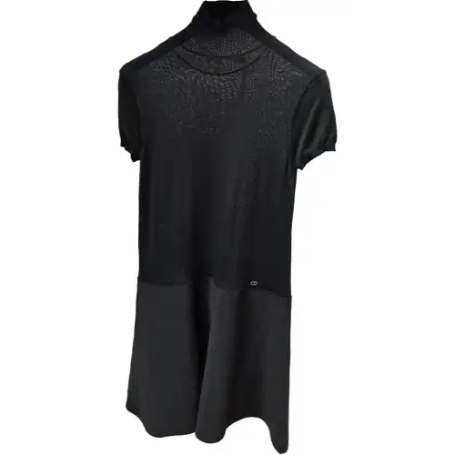 DIOR Short Sleeved Dress Women's Black