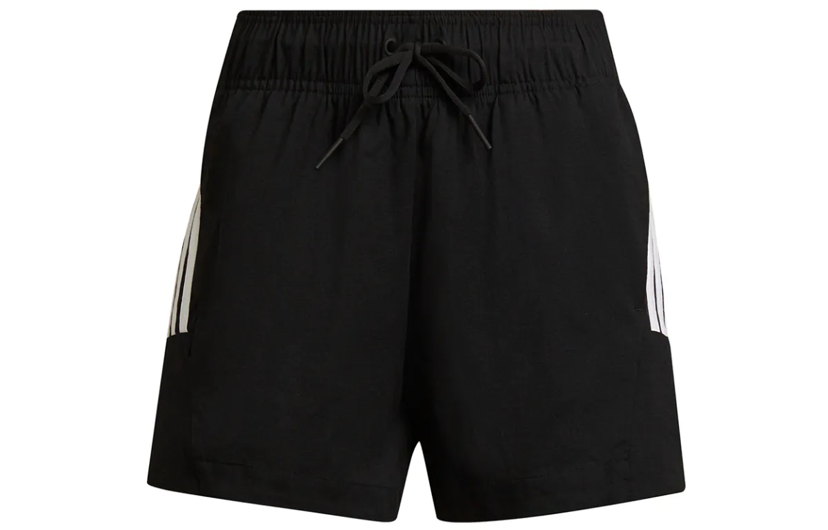 Adidas Casual Shorts Women's Black Moderate