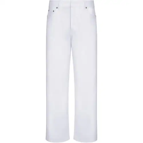 Christian DIOR Button Detailed Straight Leg Trousers