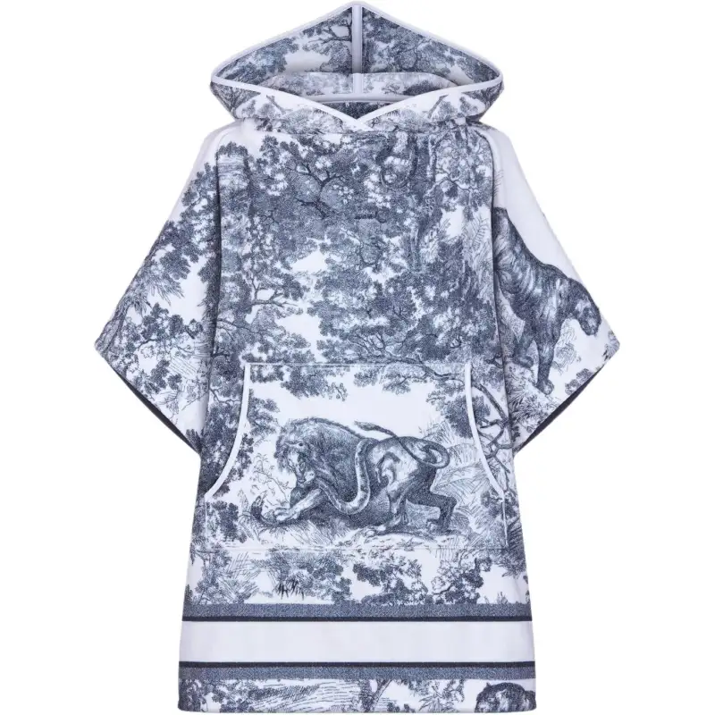 DIOR Dioriviera FW25 Cloak Women's Blue White