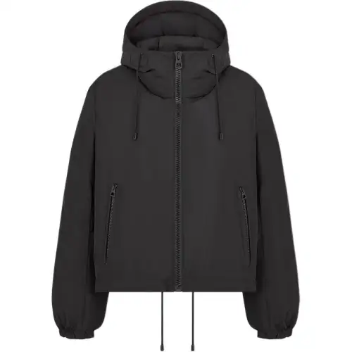 Christian DIOR Hooded Short Down Jacket
