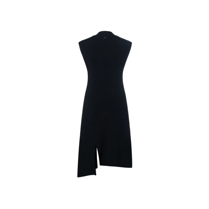 KENZO SS21 Sleeveless Dress Women's Black