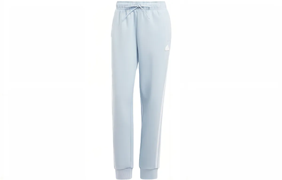 Adidas Knitted Sweatpants Women's Light Blue