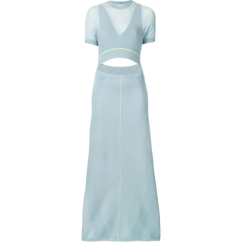 Adidas Originals EQT Short Sleeved Dress Women's Light Blue