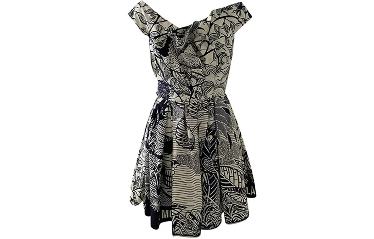 DIOR Sleeveless Dresses Women's Multicolor Moderate Mid Length