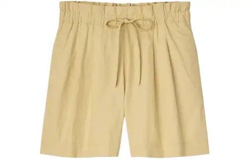 UNIQLO Casual Shorts Women's Light Yellow Moderate