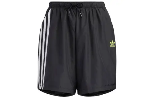 Adidas Originals Trefoil Casual Shorts Women's Black Moderate