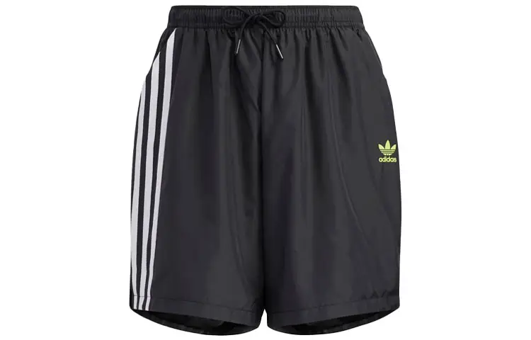 Adidas Originals Trefoil Casual Shorts Women's Black Moderate