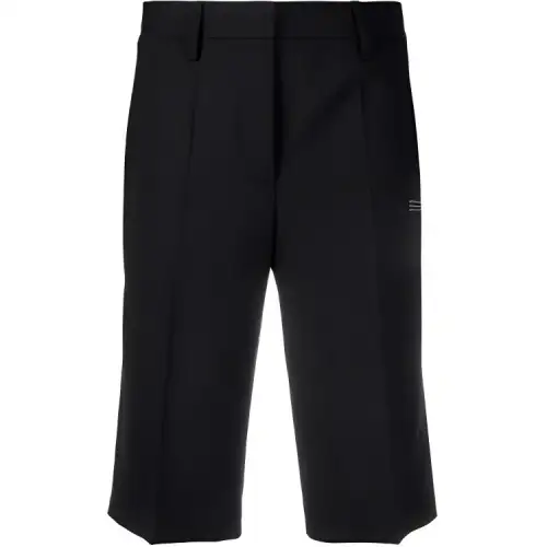 OFF WHITE SS21 Casual Shorts Women's Black Moderate