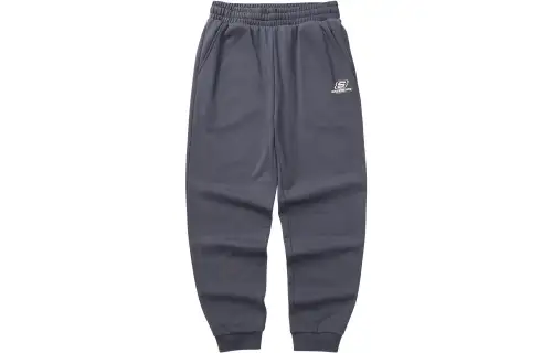 Skechers Colorful Knitted Sweatpants Women's Odyssey Gray/026R Moderate Cuffed Pants