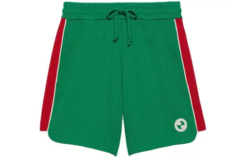 GUCCI Casual Shorts Women's Green Moderate