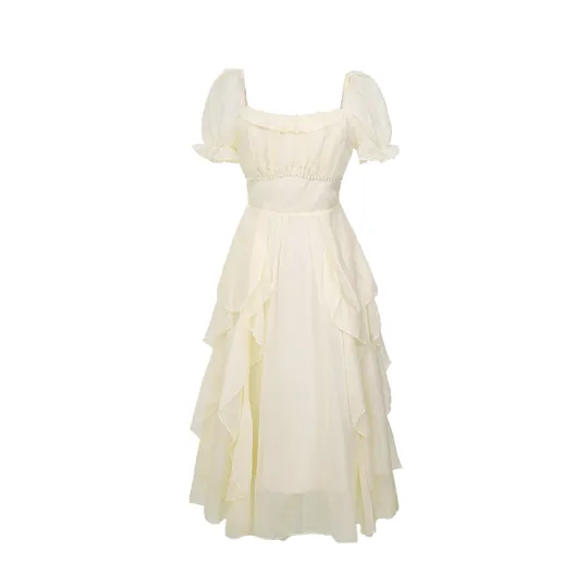 SUNSUNTOWN Short Sleeved Dress Summer Women's