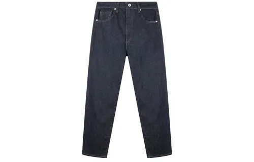 Levis Straight Fit Pants Jeans Women's Dark Blue