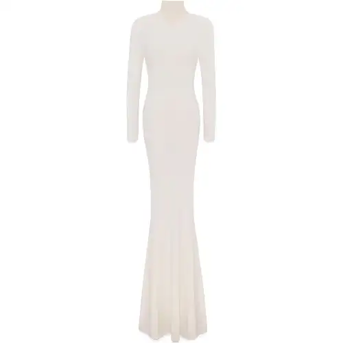 SAINT LAURENT FW22 Long Sleeved Dress Women's