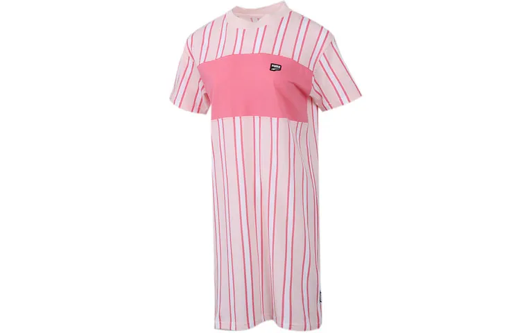 PUMA Short Sleeved Dress Women's Pink