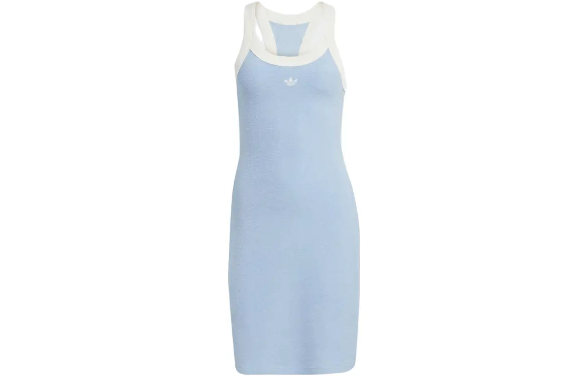 Adidas Originals The Baddie Edit Sleeveless Dress Women's Sky Blue