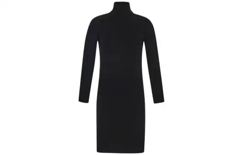 Bottega Veneta Open Back Turtleneck Knitted Dress