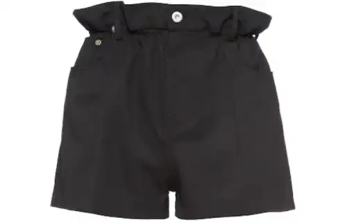 MIU MIU SS23 Casual Shorts Women's Black