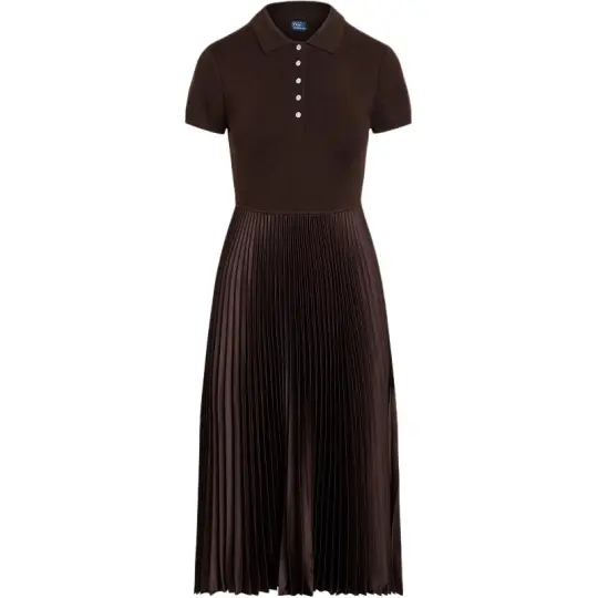 Polo Ralph Lauren Panelled Midi Dress