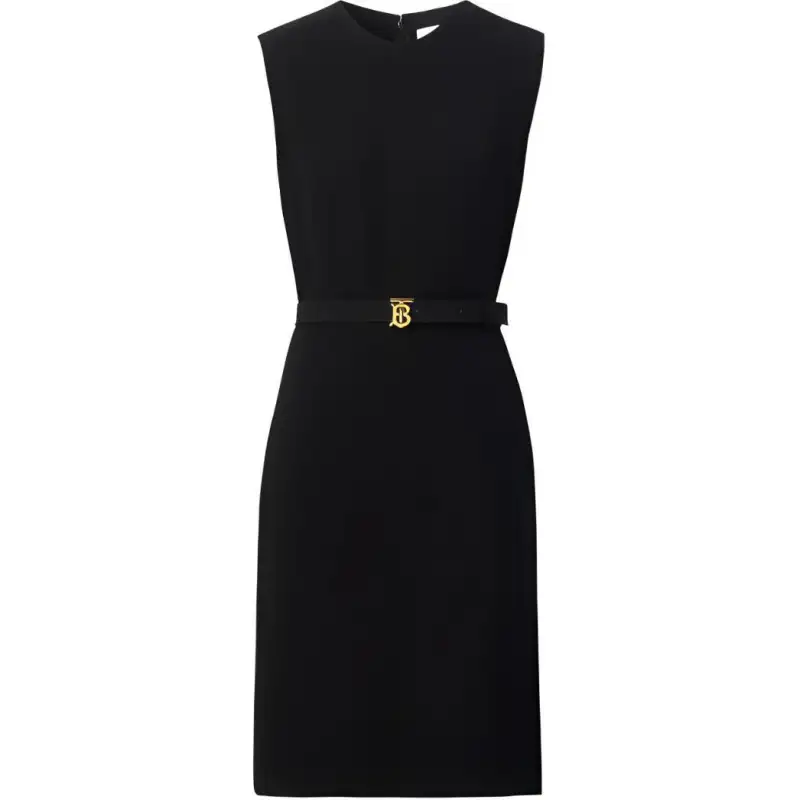 Burberry Sleeveless Dress Women's Black