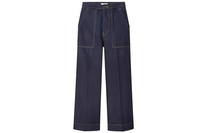 UNIQLO U Collection Jeans Women's Moderate Straight Fit Pants