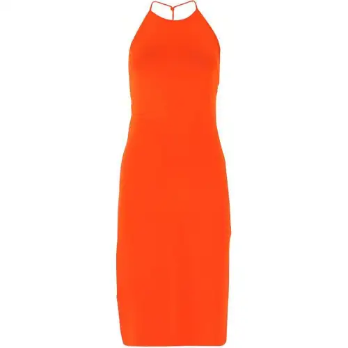Bottega Veneta Open Back Halterneck Dress
