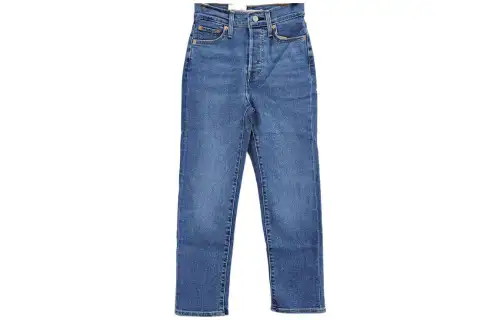 Levis Jeans Women's Blue Moderate Straight Fit Pants