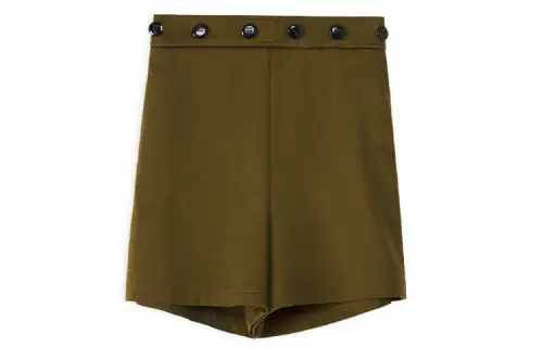 LOEWE Casual Shorts Women's Green Moderate